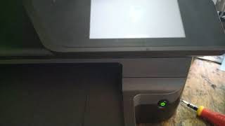 Printer hp officejet Pro 276dw problem with ink system error [upl. by Nire]