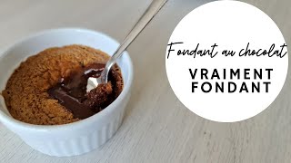 RECETTE FONDANT AU CHOCOLAT au cœur coulant [upl. by Mya]