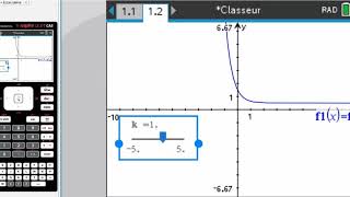 Equation différentielle avec la TINspire CX™ CX IIT CAS [upl. by Goodill]