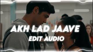 Akh lad jaave edits audio  hkedits ✨ [upl. by Cutty]