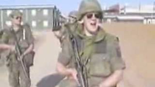 Kosovo soldiers sing  perform the Beach Boys Kokomo [upl. by Enenej]