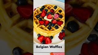 Cookery  Belgian Waffles  Shorts [upl. by Ttirrem824]