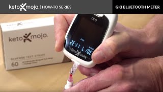 How to Use KetoMojo Control Solutions for the GKI Bluetooth Meter [upl. by Eitsim523]