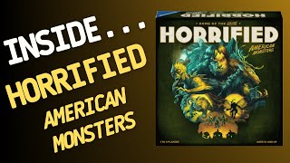 HORRIFIED American Monsters Board Game  One of the best Halloween board games  Inside 364 [upl. by Haisa133]