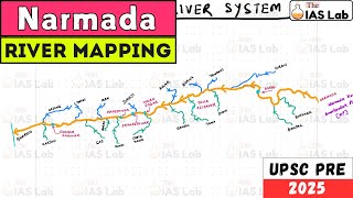 Narmada River System  India Mapping Series [upl. by Twum110]