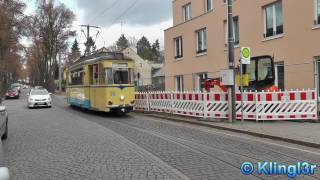 Straßenbahn Schöneiche Rüdersdorf amp Woltersdorf  KTNF6 amp Gothawagen [upl. by Broddy]