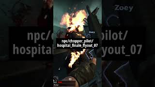 Left 4 Dead Short  No Mercys Pilots Cut Final Words [upl. by Godart]