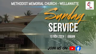 Methodist Memorial Church  Sunday Service Tamil  Live  800 AM on 10112024 [upl. by Annawit]