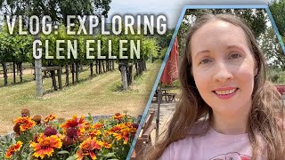 Vlog Exploring Glen Ellen  Great place to chill when you have a couple of hours [upl. by Aroz922]