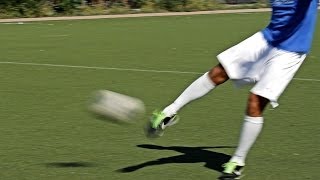 How to Volley a Soccer Ball  Soccer Skills [upl. by Noir849]