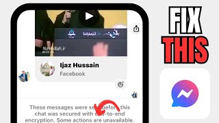 How To Fix Some Actions Are Unavailable On Messenger  How To Fix Some Actions Are Unavailable [upl. by Rahab]