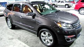 2013 Chevrolet Traverse LTZ  Exterior and Interior Walkaround  2012 Los Angeles Auto Show [upl. by Anhpad]