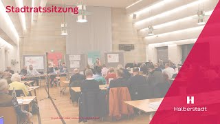 Konstituierende Sitzung Stadtrat Halberstadt  22072024 1700 Uhr [upl. by Dodge517]