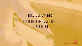 Sikalastic560 sika waterproofing coating constructionchemicals roofcoating [upl. by Ailehs]