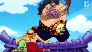 Luffy golpea a Holdem y salva a Otama 「 One Piece 905」 [upl. by Odlanar]