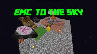 EMC To the sky 1  Brand new ProjectE Skyblock [upl. by Ennovoj]