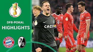 LASTMINUTE Penalty shocked Bayern  FC Bayern München vs SC Freiburg 12  Highlights  DFBPokal [upl. by Lemal790]