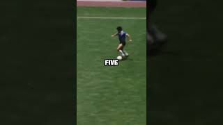 Diego Maradona The Genius Behind the Goal of the Century shorts football [upl. by Lampert360]