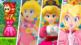 Evolution of Playable Princess Peach 1988  2019 [upl. by Itisahc]