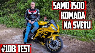 Test Motora Yamaha R6 2008  Limited Edition  First Ride  Review [upl. by Nosyarg702]