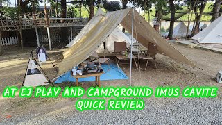 EJ PLAY CAMPGROUND IMUS CAVITE QUICK REVIEW [upl. by Enilekcaj]