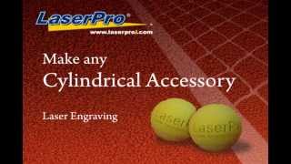 GCC LaserPro Mark Your Logo on Tennis by Laser Engraving Systems [upl. by Serg]