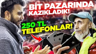 BİT PAZARINDAN 250 TL’ye TELEFON ALDIK HER ŞEY BEDAVA RESMEN [upl. by Norga]