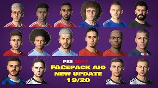 PES 2017 FACEPACK UPDATE AIO 1920 NEW UPDATE [upl. by Kimbra]