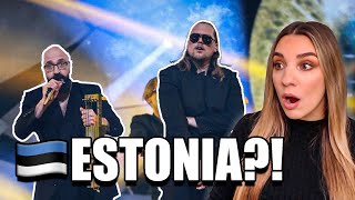 5MIINUST PUULUUP REACTION  ESTONIA EUROVISION 2024 [upl. by Nohsauq308]