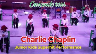 Charlie Chaplin Comes Alive Junior Kids Annual Day Celebration  Crescendo 2024 [upl. by Haughay882]