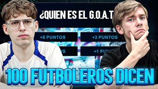 100 FUTBOLEROS DICEN DAVO vs TEO  ESPECIAL 100K SUSCRIPTORES [upl. by Scholem]