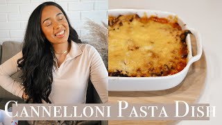 COOK WITH ME Cannelloni Dish [upl. by Auqinehs]