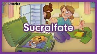 Sucralfate Mnemonic for Nursing Pharmacology NCLEX [upl. by Hinson164]