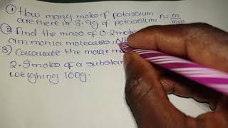 molesmass and molar mass calculation video by Golden Zulu [upl. by Arawaj]