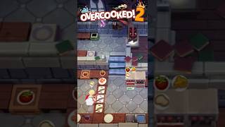 OVERCOOKED 2 overcooked2 overcooked2gameplay gaming overcook2 shorts funny gameplay games [upl. by Aeuhsoj704]