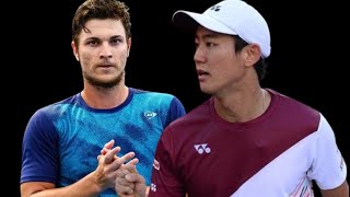 Yoshihito Nishioka vs Miomir Kecmanovic  US Open 2024 [upl. by Meelas]