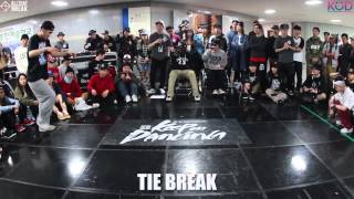 윤영우 v MONIKA  Hiphop Top16  KOD 2014 Korea 1 on 1 Chungju  Allthatbreakcom [upl. by Animahs]