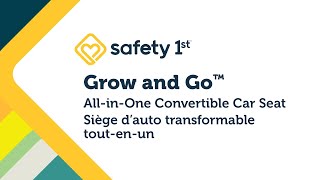 Safety 1st Canada  Grow and Go AllinOne  Features [upl. by Asirac]