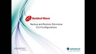 Procedure to Backup and Restore Omniview V 20 configurations [upl. by Svensen]