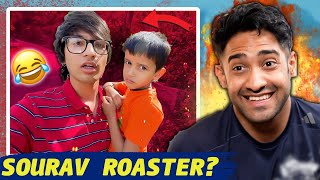 SOURAV JOSHI VLOGS ROASTING IS FUNNY [upl. by Aronle]