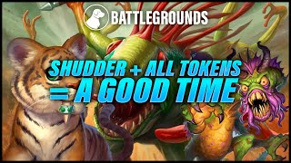 All Token Start and Shudderwock How Can we Lose  Dogdog Hearthstone Battlegrounds [upl. by Federica401]