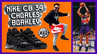 Nike Air Max 2 CB 94 quotBlackquot nike nikebasketball charlesbarkley 90s [upl. by Lewse]