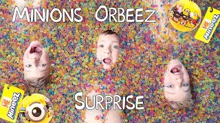 Orbeez Pool Challenge  Unboxing 2017 Despicable Me 3 Movie Mineez Blind Bags  Opening Review [upl. by Yule318]