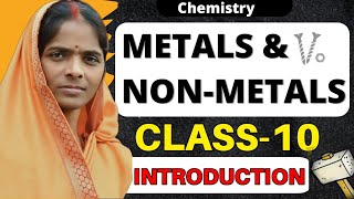 Science class10th chemistry chapter3 Metals and nonmetal introduction youtubeeducationstudents [upl. by Miuqaoj]