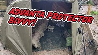 ADVANTA PROTECTOR PEAK V2 BIVVY LONG TERM REVIEW  CARP FISHING [upl. by Shotton]