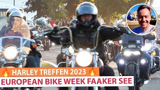 Harley Davidson Treffen 2023 Faaker See  European Bike Week [upl. by Pincince]