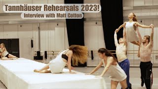 Rehearsals for Tannhäuser  Company Dancer Matt Cotton Speaks about his time in JV2 [upl. by Ahsien271]