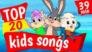 The 20 Best Kids Songs  Clap Clap Kids [upl. by Adnahc]