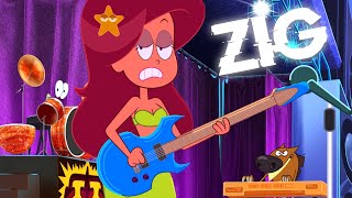 Zig amp Sharko  Rock band S03E37 BEST CARTOON COLLECTION  New Episodes in HD [upl. by Kendell]