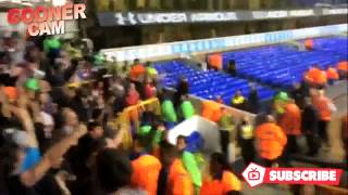 Arsenal Fans Singing 49 49 Undefeated at White Hart Lane [upl. by Itch]